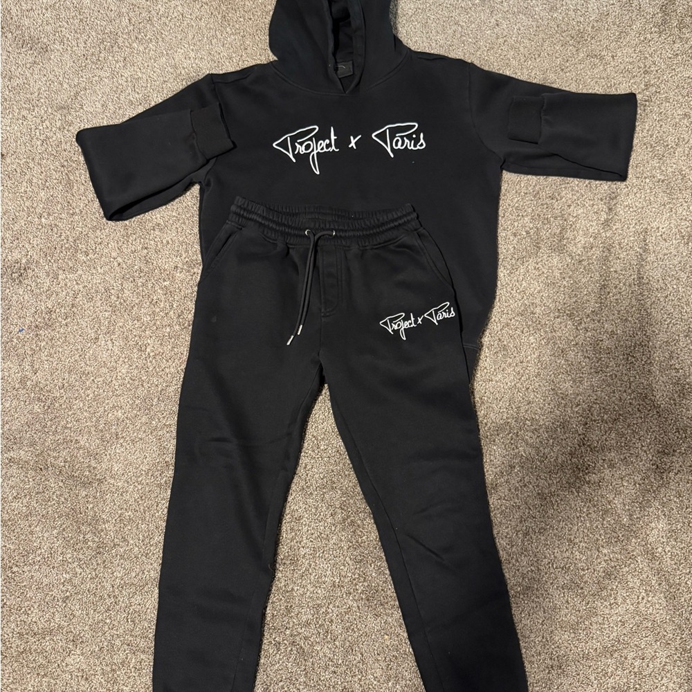 Black Kids Jogger Pants